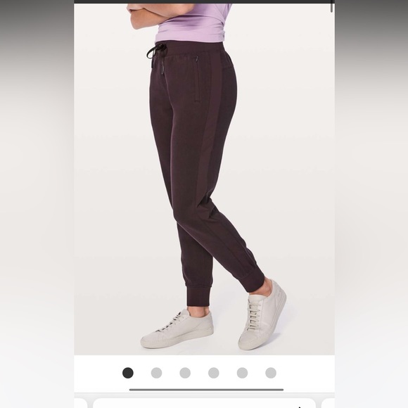 lululemon athletica Pants - Lululemon Get Going Jogger in Black Cherry